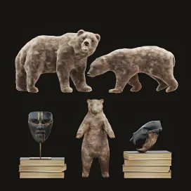 Decorative set bear